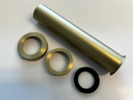 Easylux Vivo WSS verticale buisset - Brushed gold PVD