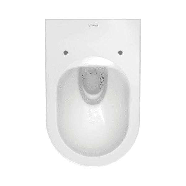 Duravit ME by Starck hangtoilet PACK Rimless (hangtoilet + zitting met softclose) zonder spoelrand - wit - B370xD570 mm