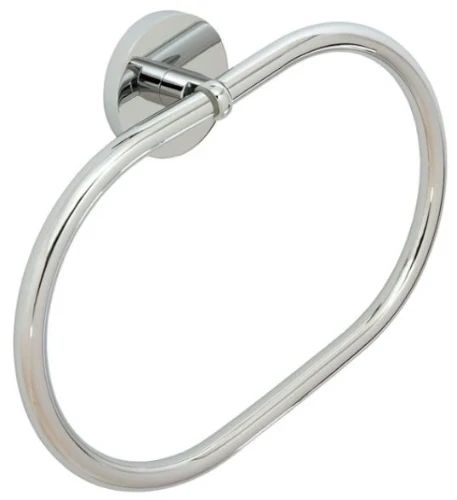 Easylux Nino handdoekring - chroom