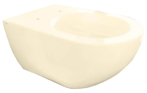 Easylux Obi hangtoilet Cycloneflush zonder spoelrand 550 x 355 x 340 mm - ivoor