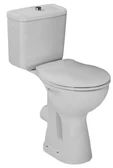 Easylux Alpha staand toilet 360 x 700 mm - wit - uitgang H - verhoogd