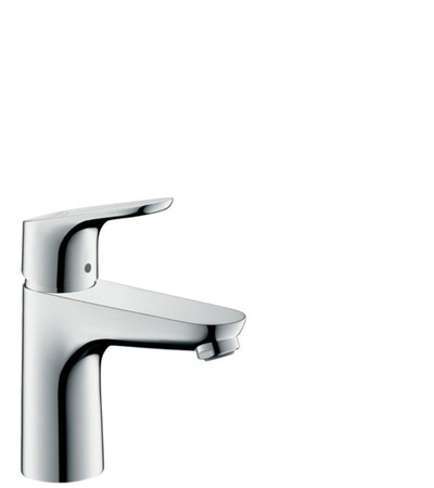 Hansgrohe Focus 100 eengreepswastafelmengkraan - chroom - zonder lediging - coolstart