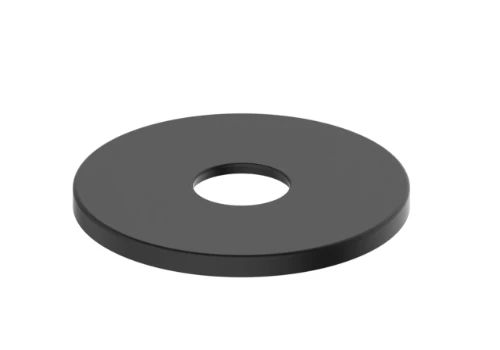 Easylux Vivo WSS afdekroset - zwart mat