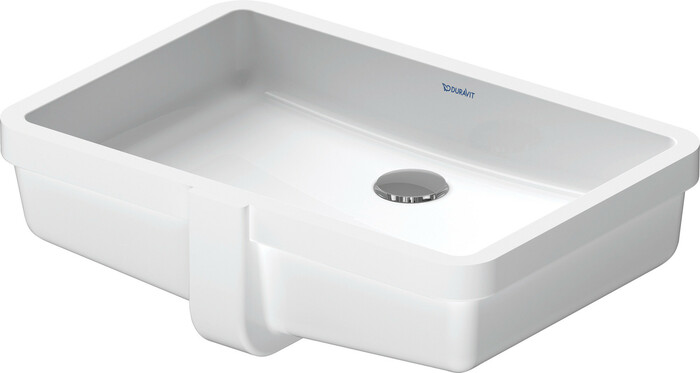 Duravit Vero onderbouwawastafel 525 x 355 mm - wit - met overloop - zonder kraangat - incl. bevestiging
