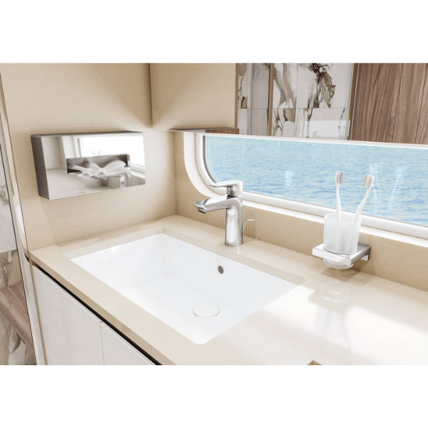 Hansgrohe Talis E 110 eengreepswastafelmengkraan met automatische lediging - coolstart - chroom