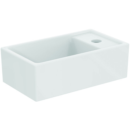 Ideal Standard i.life S handenwasser 370 x 210 mm - wit - kraangat rechts