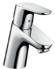 Hansgrohe Focus 70 eengreepswastafelmengkraan - chroom - met automatische lediging