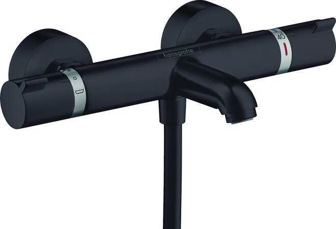 Hansgrohe Ecostat Comfort badthermostaat - zwart mat