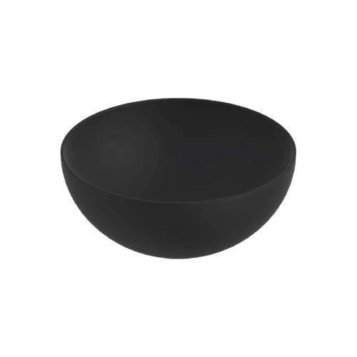 Easylux Obi opzet waskom rond 400 x 400 x 165 mm - zwart mat