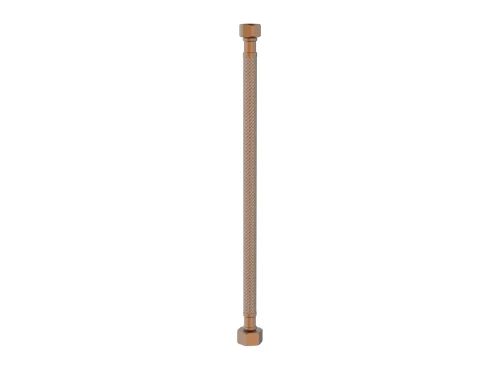 Easylux Vivo aansluitflexibel FF 3/8 x 1/2 - 300 mm - brushed copper