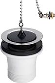 Viega Universal afvoerplug 6/4 x 70 mm - met stop en ketting