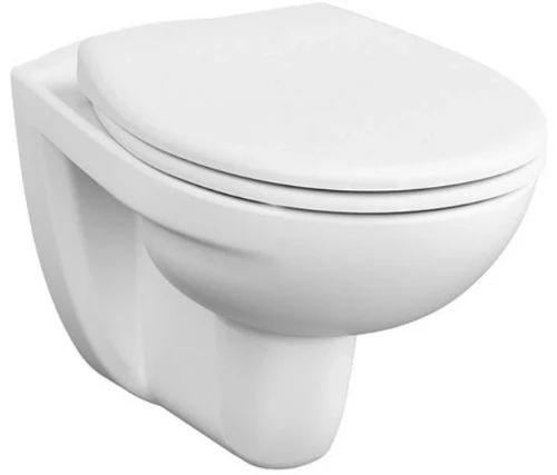 Easylux Normus hangtoilet Spinflush zonder spoelrand 360 x 540 mm - wit antibacterieel