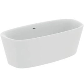 Ideal Standard Dea vrijstaand bad acryl 1800 x 800 x 610 mm - wit mat - met badlediging - voorgemonteerde poten