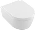Easylux Verde hangtoilet PACK DirectFlush 370 x 530 mm (hangtoilet + zitting met softclose) - wit - zonder spoelrand