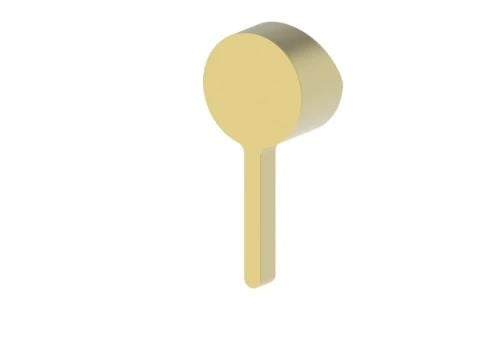 Easylux Vivo WSS hendel 78mm - Brushed gold PVD