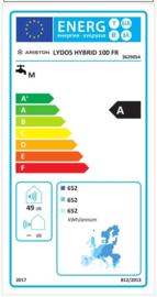 Warmtepompboiler 100L Ariston Lydos Hybrid WIFI 100 C