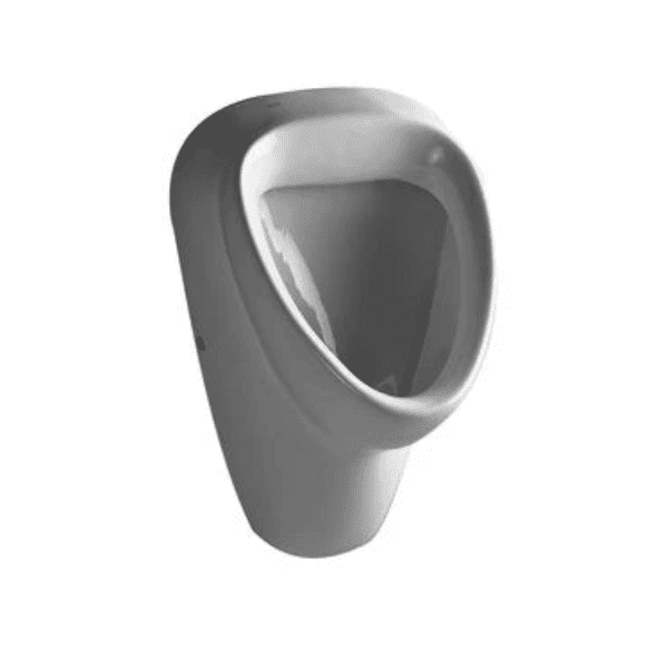 Easylux Normus urinoir 365 x 350 x 575 mm - wit antibacterieel - aanvoer achter