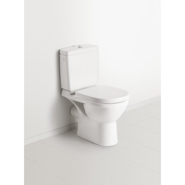 SPOELBAK VILLEROY & BOCH O.NOVO wit alpine met DUO spaarknop