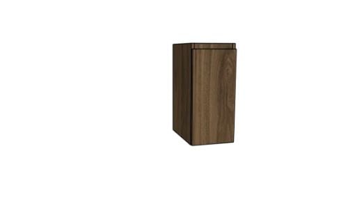Easylux Klaire 65 - wastafelonderkast met 1 deur 300 x 435 x 650 mm - scharnier links - walnut