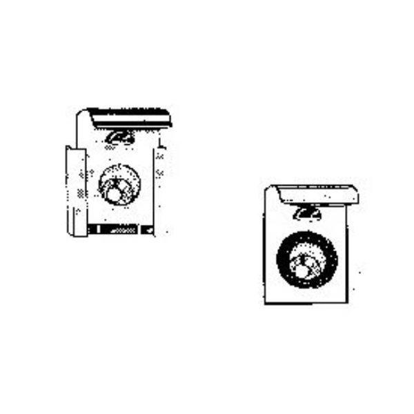 DBJ Standard spiegelklemmen (set 4st) - inox - prijs per set