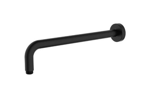 Easylux Vivo douchearm voor hoofddouche 1/2 x 370 mm (wandmodel) - zwart mat