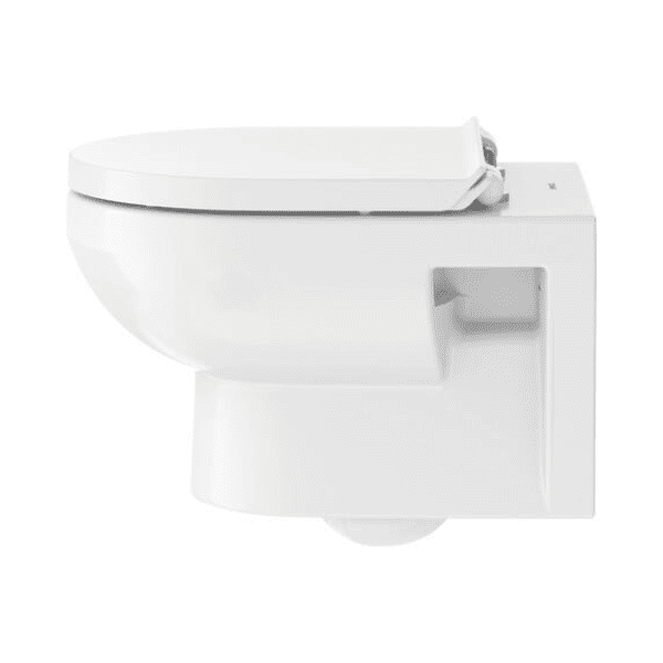 Duravit DuraStyle Basic hangtoilet PACK Rimless (hangtoilet + zitting met Softclose) zonder spoelrand - wit - B365xD540 mm