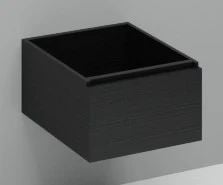 Easylux Thiny wastafelonderkast met 1 deur rechts 400 x 220 x 520 mm - raven oak
