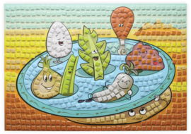 Passver Mosaic Kunst set