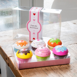 Cupcake Assortiment in Geschenkdoos - 6 stuks
