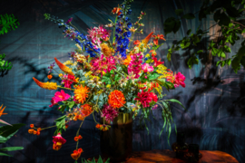 Wijds kleurrijk boeket