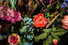 Bloemstuk groot kleur