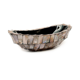 Pot Shell Bruin ovaal