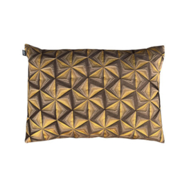 Kussen Triangle Goud