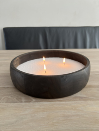 Schaal hout donker
