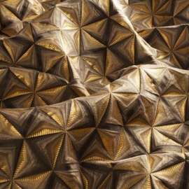 Kussen Triangle Goud