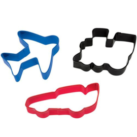 WILTON COOKIE CUTTER WHEELS SET/3