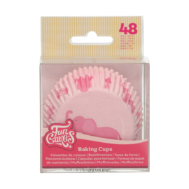 Funcakes baking cups baby girl pk/48