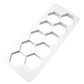 PME geometric multicutter hexagon set/3
