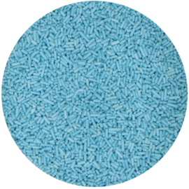 Funcakes sugar strands Turquoise 80g