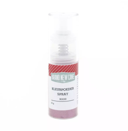 BrandNewCake kleurpoeder spray rood 10g