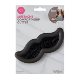 Wilton comfort grip cookie cutter snor