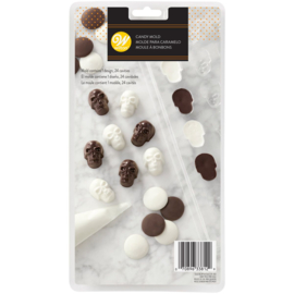 Wilton candy mold mini skull