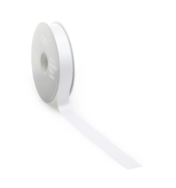Vivant premium lint satijn Wit 16mm breed