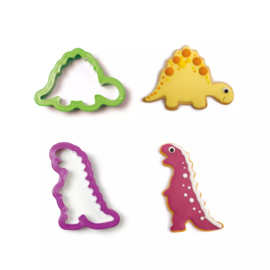 Decora Koekjes uitsteker Set Dino 2-delig