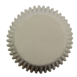 PME mini baking cups white pk/100