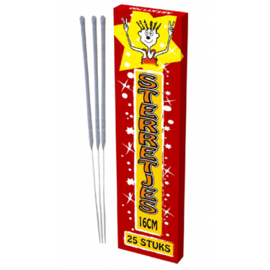 Vuurwerk Sterretjes 16cm 25st