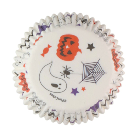 Funcakes baking cups halloween pk/48