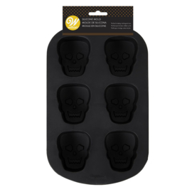Wilton silicone baking mold skull