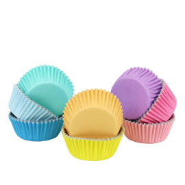 PME Baking cups Pastel Colour pk/100