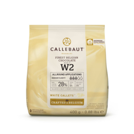 Callebaut chocolade callets Wit 400g